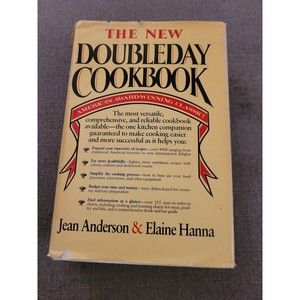 1985 The New Doubleday Cookbook hcdj book over 4000 recipes